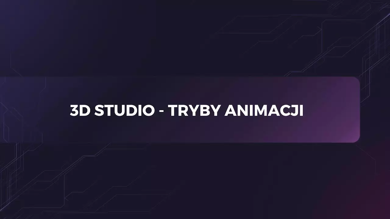 Tryby animacji