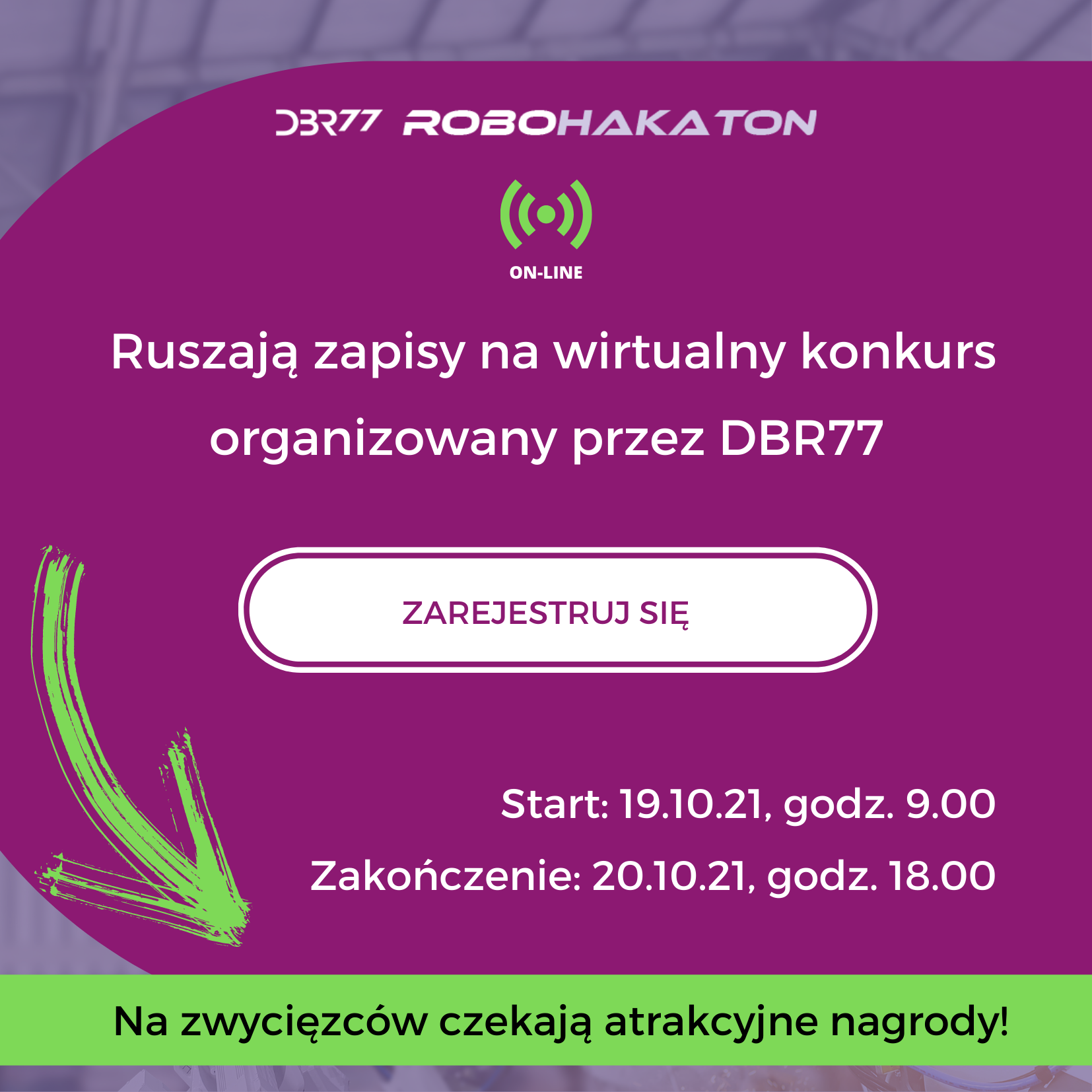 Ruszyły zapisy do wirtualnego konkursu DBR77 RoboHakaton!