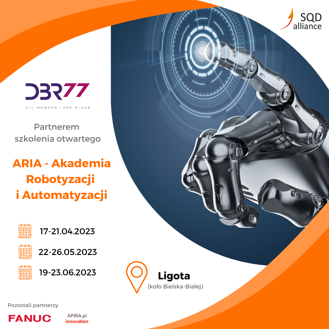 ARIA – Akademia Robotyzacji i Automatyzacji – dołącz do 5-dniowego szkolenia
