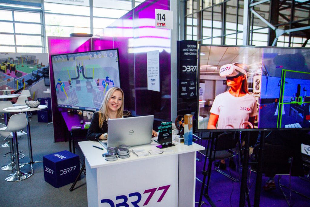 Scena DBR77 na targach ITM Industry Europe 2023