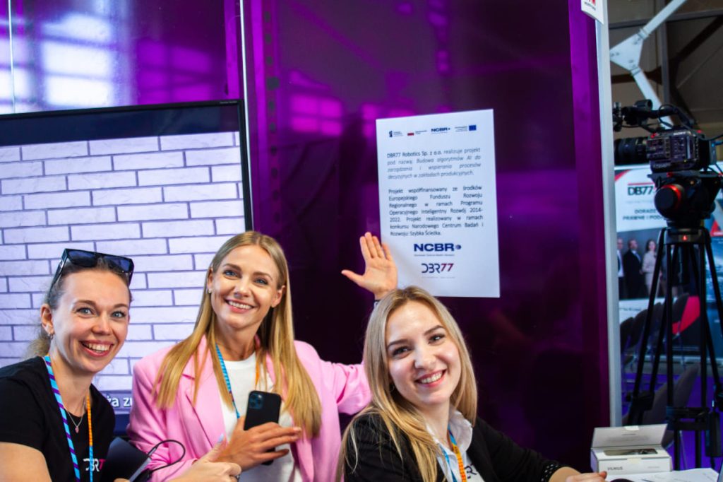 Scena DBR77 na targach ITM Industry Europe 2023