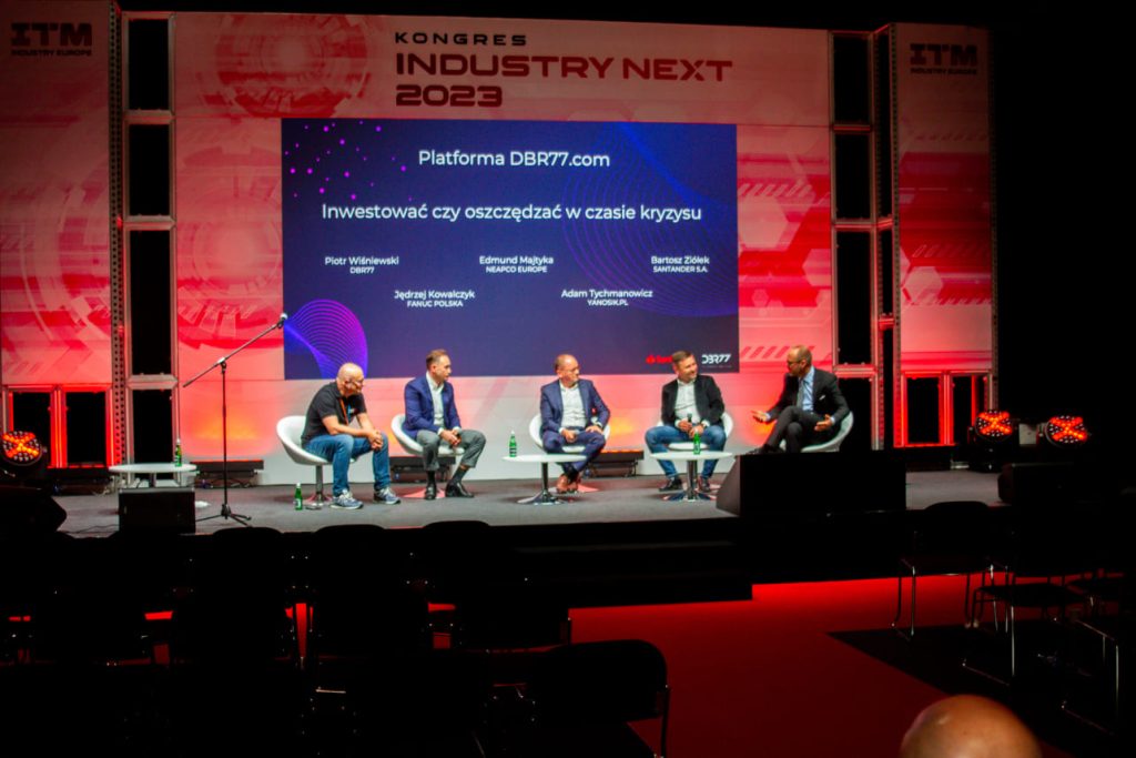 Scena DBR77 na targach ITM Industry Europe 2023