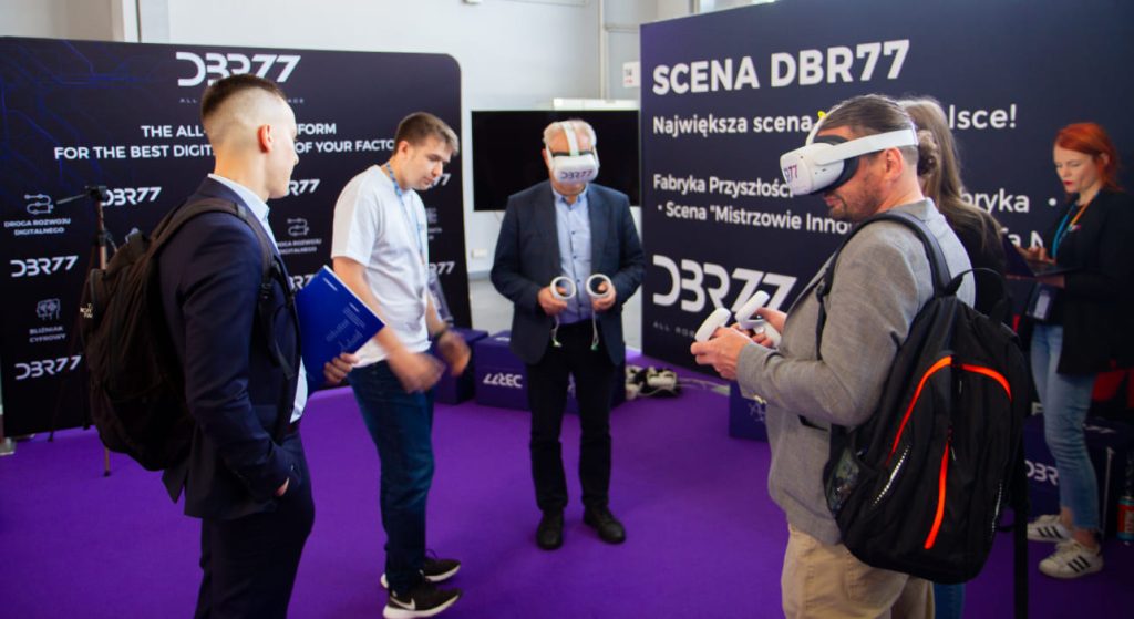 Scena DBR77 na targach ITM Industry Europe 2023