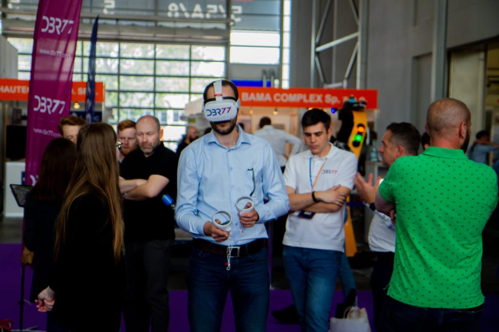 Scena DBR77 na targach ITM Industry Europe 2023