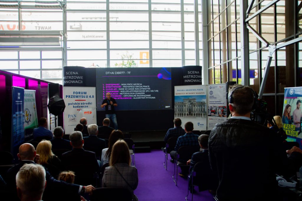 Scena DBR77 na targach ITM Industry Europe 2023