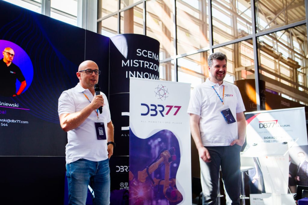 Scena DBR77 na targach ITM Industry Europe 2023