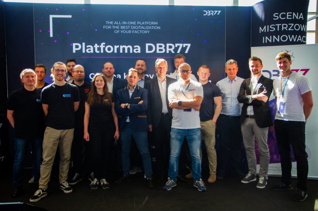 Scena DBR77 na targach ITM Industry Europe 2023