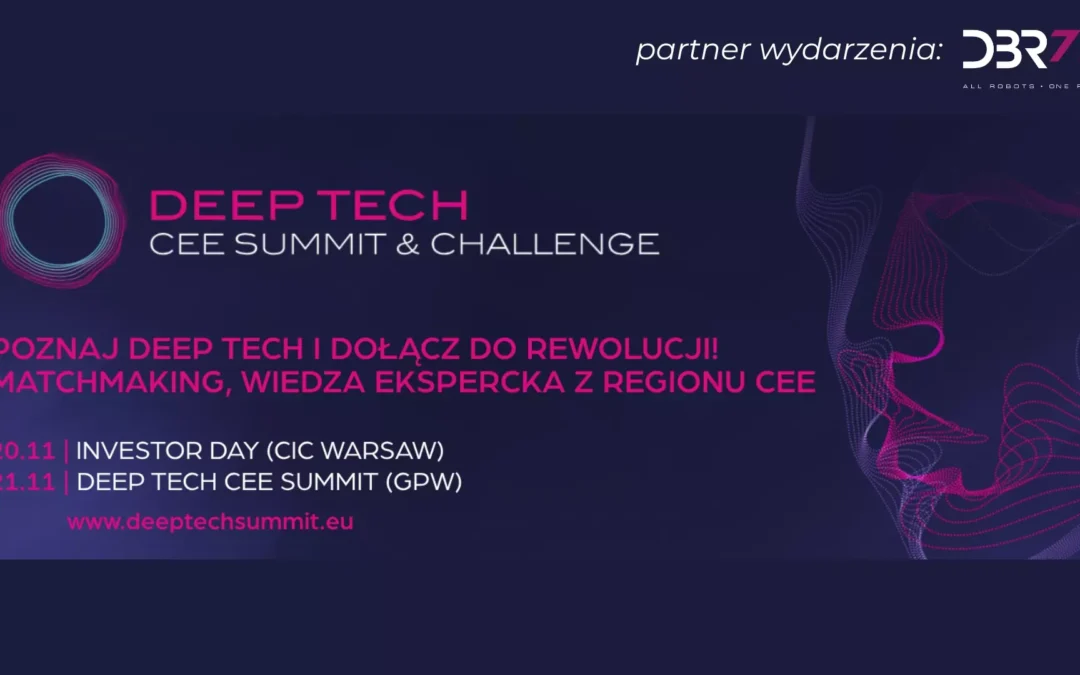 DBR77 Partnerem Deep Tech CEE Summit 2023