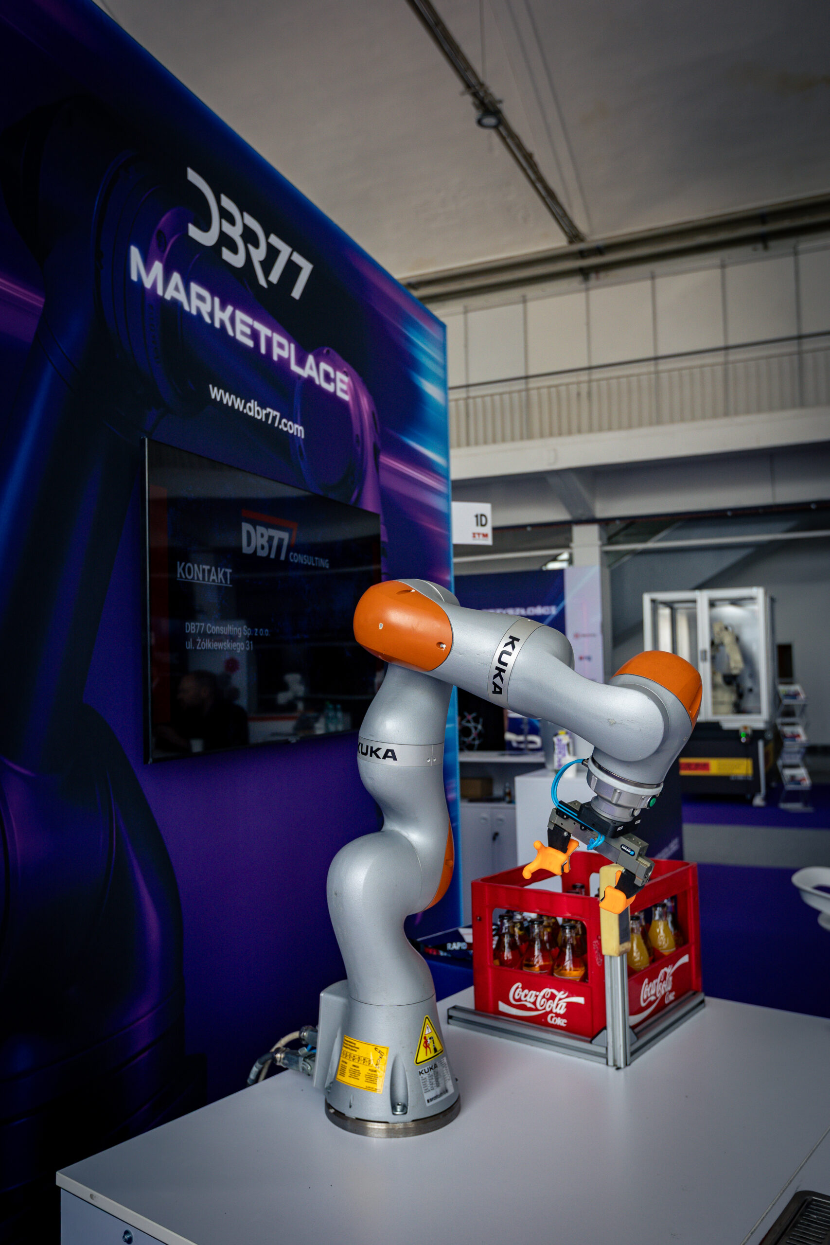 DBR77 stand and stage during ITM 2025